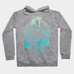 Crown Of Birds in Sky Hoodie